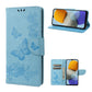 Butterfly Embossed Leather Phone Case, For Xiaomi Redmi 10A, For Xiaomi Redmi 10C, For Samsung Galaxy M23 5G, For Samsung Galaxy M53 5G