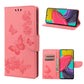 Butterfly Embossed Leather Phone Case, For Xiaomi Redmi 10A, For Xiaomi Redmi 10C, For Samsung Galaxy M23 5G, For Samsung Galaxy M53 5G