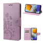 Butterfly Flower Pattern Flip Leather Phone Case, For Xiaomi Redmi 10A, For Xiaomi Redmi 10C, For Samsung Galaxy M23 5G, For Samsung Galaxy M53 5G
