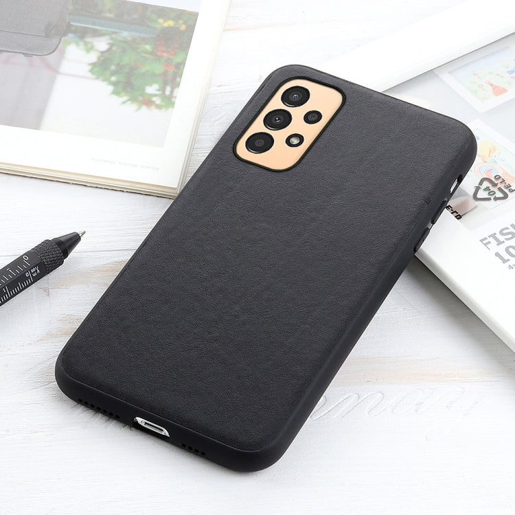 Sheep Texture Genuine Leather Shockproof Phone Case, For Samsung Galaxy A13 4G, For Samsung Galaxy M23 / F23 5G