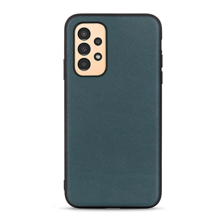 Sheep Texture Genuine Leather Shockproof Phone Case, For Samsung Galaxy A13 4G, For Samsung Galaxy M23 / F23 5G