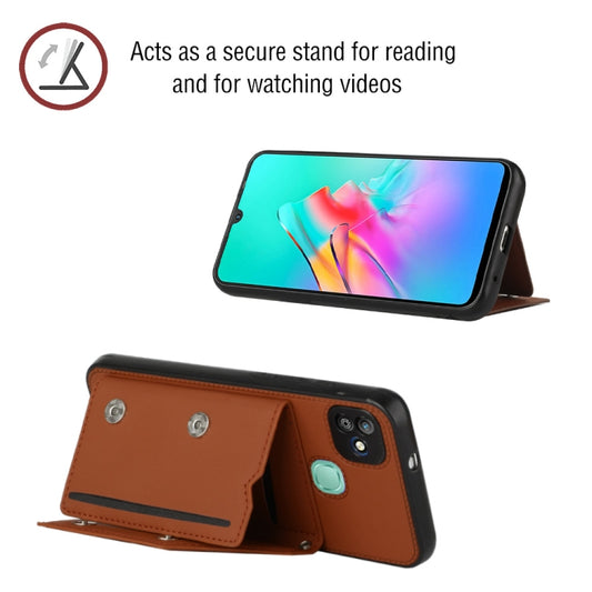 Skin Feel PU + TPU + PC Phone Case, For Infinix Smart HD 2021-X612, For Tecno Pop5, For Samsung Galaxy A03 164mm