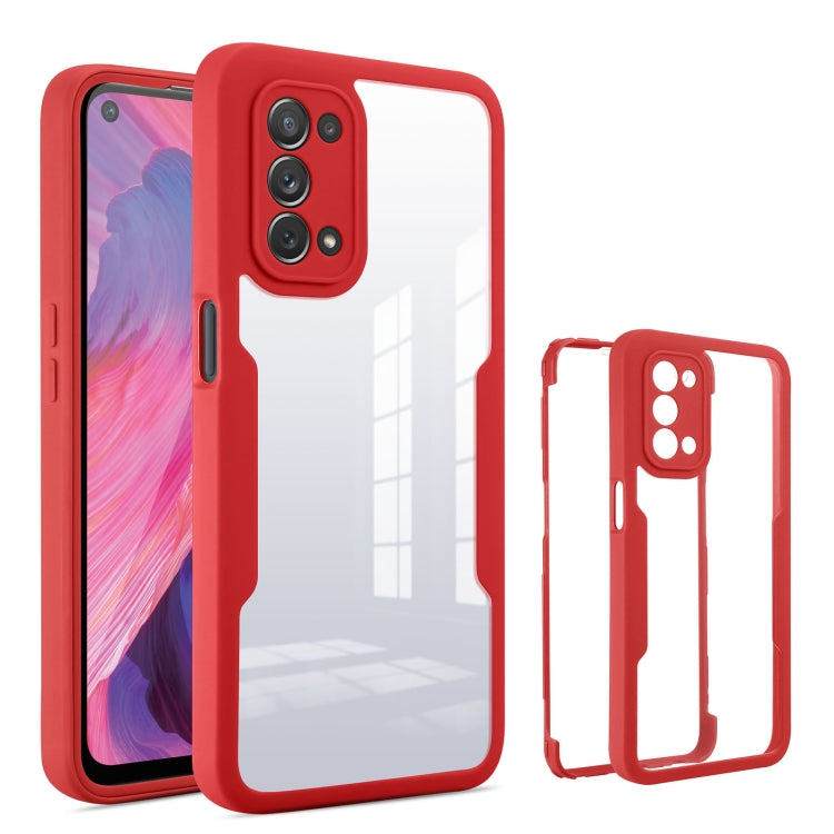 Acrylic + TPU 360 Degrees Full Coverage Phone Case, For OPPO A74 5G, For OPPO A53, For Samsung Galaxy A02s, For Xiaomi Redmi Note 10 5G, For Xiaomi Redmi 10, For Xiaomi Redmi K40, For Xiaomi Redmi Note 11