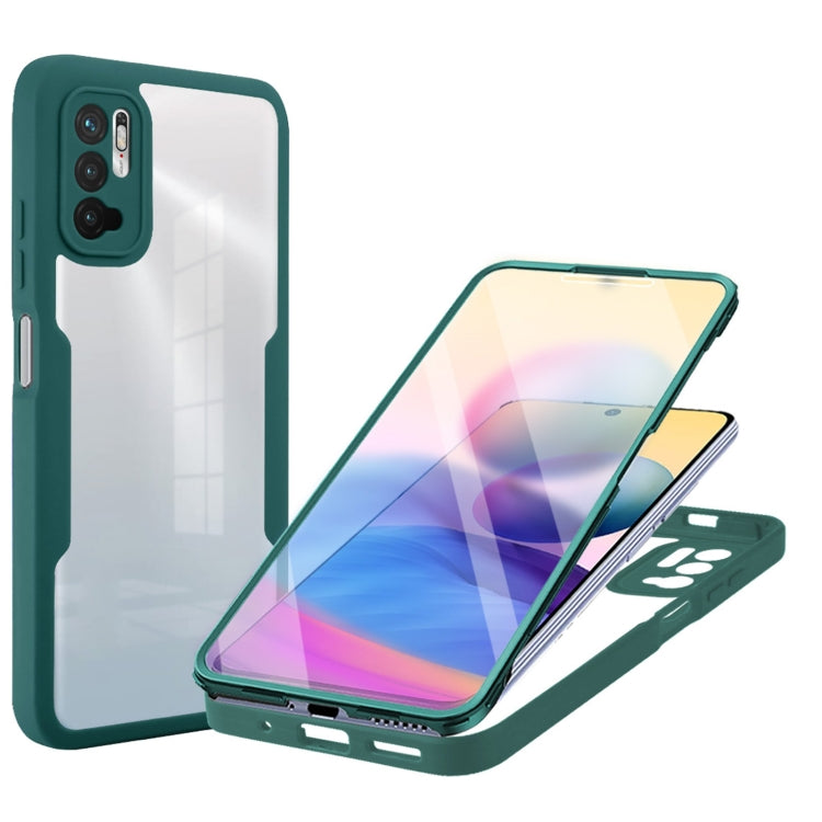Acrylic + TPU 360 Degrees Full Coverage Phone Case, For OPPO A74 5G, For OPPO A53, For Samsung Galaxy A02s, For Xiaomi Redmi Note 10 5G, For Xiaomi Redmi 10, For Xiaomi Redmi K40, For Xiaomi Redmi Note 11