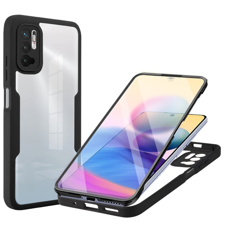 Acrylic + TPU 360 Degrees Full Coverage Phone Case, For OPPO A74 5G, For OPPO A53, For Samsung Galaxy A02s, For Xiaomi Redmi Note 10 5G, For Xiaomi Redmi 10, For Xiaomi Redmi K40, For Xiaomi Redmi Note 11