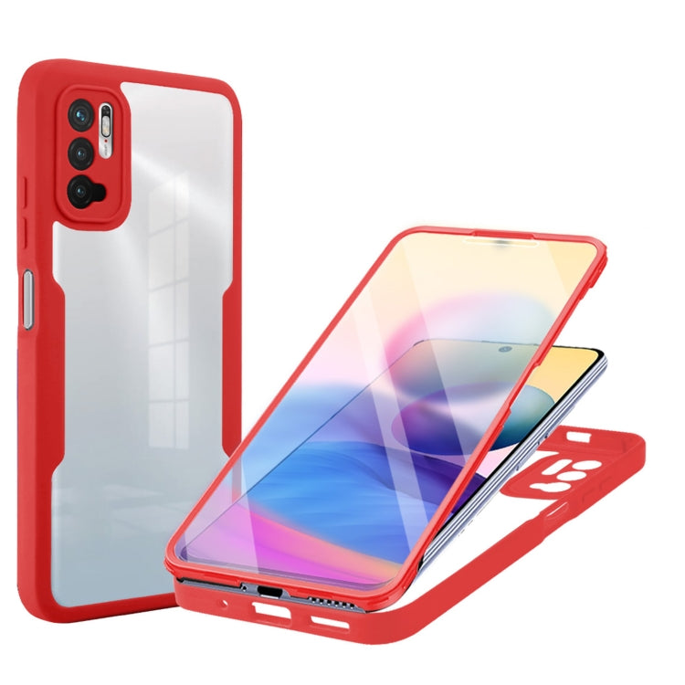 Acrylic + TPU 360 Degrees Full Coverage Phone Case, For OPPO A74 5G, For OPPO A53, For Samsung Galaxy A02s, For Xiaomi Redmi Note 10 5G, For Xiaomi Redmi 10, For Xiaomi Redmi K40, For Xiaomi Redmi Note 11