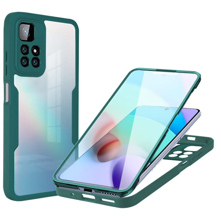 Acrylic + TPU 360 Degrees Full Coverage Phone Case, For OPPO A74 5G, For OPPO A53, For Samsung Galaxy A02s, For Xiaomi Redmi Note 10 5G, For Xiaomi Redmi 10, For Xiaomi Redmi K40, For Xiaomi Redmi Note 11