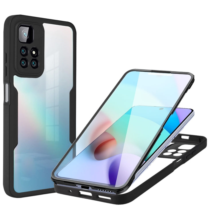 Acrylic + TPU 360 Degrees Full Coverage Phone Case, For OPPO A74 5G, For OPPO A53, For Samsung Galaxy A02s, For Xiaomi Redmi Note 10 5G, For Xiaomi Redmi 10, For Xiaomi Redmi K40, For Xiaomi Redmi Note 11