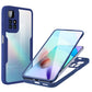 Acrylic + TPU 360 Degrees Full Coverage Phone Case, For OPPO A74 5G, For OPPO A53, For Samsung Galaxy A02s, For Xiaomi Redmi Note 10 5G, For Xiaomi Redmi 10, For Xiaomi Redmi K40, For Xiaomi Redmi Note 11