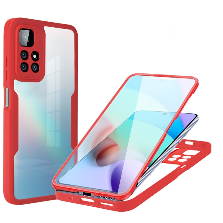 Acrylic + TPU 360 Degrees Full Coverage Phone Case, For OPPO A74 5G, For OPPO A53, For Samsung Galaxy A02s, For Xiaomi Redmi Note 10 5G, For Xiaomi Redmi 10, For Xiaomi Redmi K40, For Xiaomi Redmi Note 11