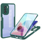 Acrylic + TPU 360 Degrees Full Coverage Phone Case, For OPPO A74 5G, For OPPO A53, For Samsung Galaxy A02s, For Xiaomi Redmi Note 10 5G, For Xiaomi Redmi 10, For Xiaomi Redmi K40, For Xiaomi Redmi Note 11