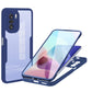 Acrylic + TPU 360 Degrees Full Coverage Phone Case, For OPPO A74 5G, For OPPO A53, For Samsung Galaxy A02s, For Xiaomi Redmi Note 10 5G, For Xiaomi Redmi 10, For Xiaomi Redmi K40, For Xiaomi Redmi Note 11