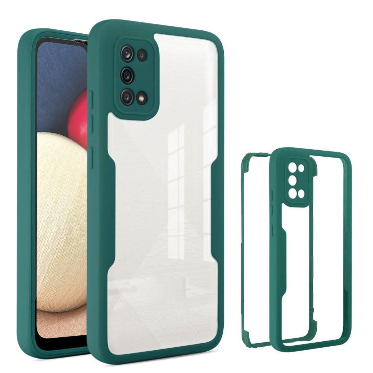 Acrylic + TPU 360 Degrees Full Coverage Phone Case, For OPPO A74 5G, For OPPO A53, For Samsung Galaxy A02s, For Xiaomi Redmi Note 10 5G, For Xiaomi Redmi 10, For Xiaomi Redmi K40, For Xiaomi Redmi Note 11