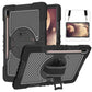 360 Degree Rotation Contrast Color Silicone + PC Tablet Case, For Samsung Galaxy Tab A7 Lite