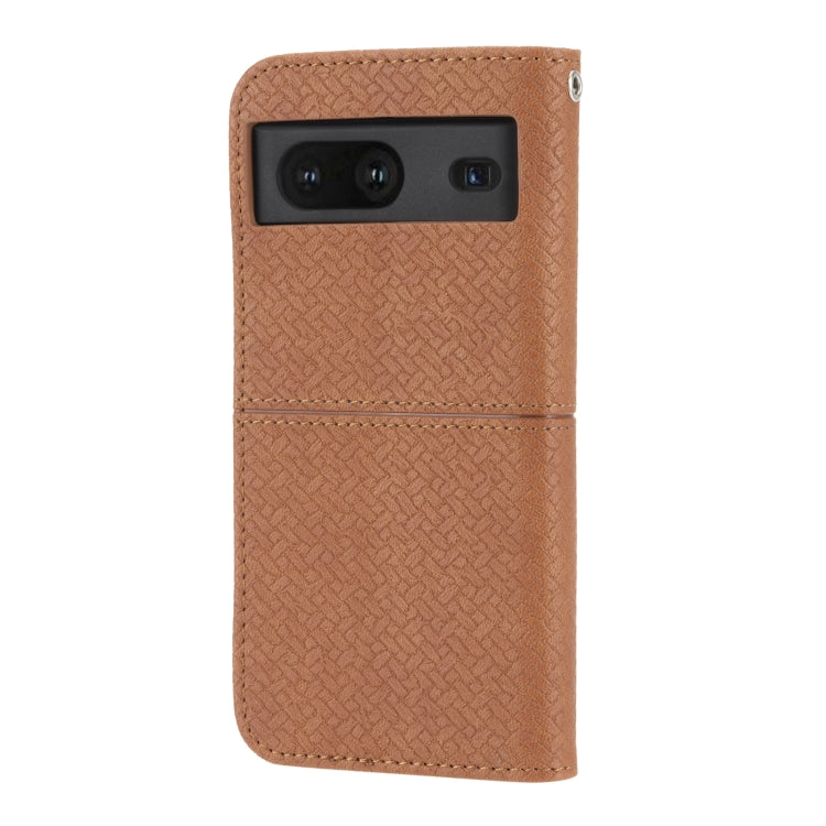 Woven Texture Stitching Magnetic PU Leather Phone Case, For Google Pixel 7, For Nokia G21 / G11, For Google Pixel 7 Pro, For Kyocera Android One S9 / Digno Sanga Edition, For Samsung Galaxy M23 / F23 5G Japanese Version, For OPPO Realme C31 4G Global��...