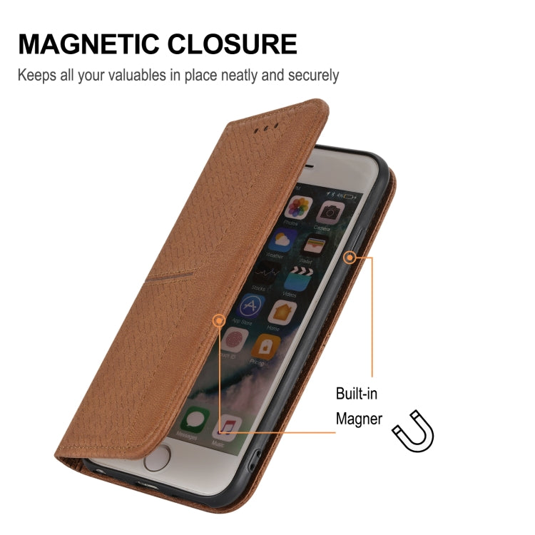 Woven Texture Stitching Magnetic PU Leather Phone Case, For Google Pixel 7, For Nokia G21 / G11, For Google Pixel 7 Pro, For Kyocera Android One S9 / Digno Sanga Edition, For Samsung Galaxy M23 / F23 5G Japanese Version, For OPPO Realme C31 4G Global��...