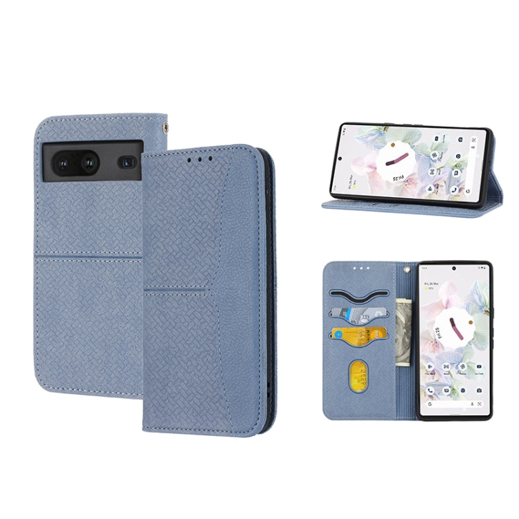 Woven Texture Stitching Magnetic PU Leather Phone Case, For Google Pixel 7, For Nokia G21 / G11, For Google Pixel 7 Pro, For Kyocera Android One S9 / Digno Sanga Edition, For Samsung Galaxy M23 / F23 5G Japanese Version, For OPPO Realme C31 4G Global��...