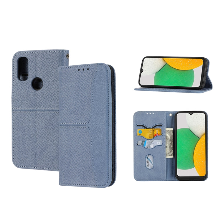 Woven Texture Stitching Magnetic PU Leather Phone Case, For Google Pixel 7, For Nokia G21 / G11, For Google Pixel 7 Pro, For Kyocera Android One S9 / Digno Sanga Edition, For Samsung Galaxy M23 / F23 5G Japanese Version, For OPPO Realme C31 4G Global��...
