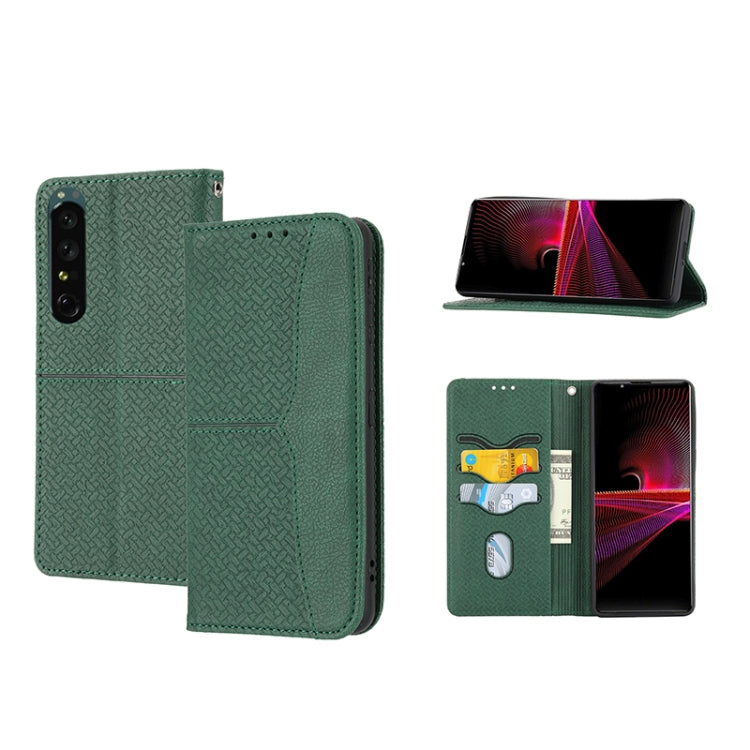 Woven Texture Stitching Magnetic PU Leather Phone Case, For Google Pixel 7, For Nokia G21 / G11, For Google Pixel 7 Pro, For Kyocera Android One S9 / Digno Sanga Edition, For Samsung Galaxy M23 / F23 5G Japanese Version, For OPPO Realme C31 4G Global��...