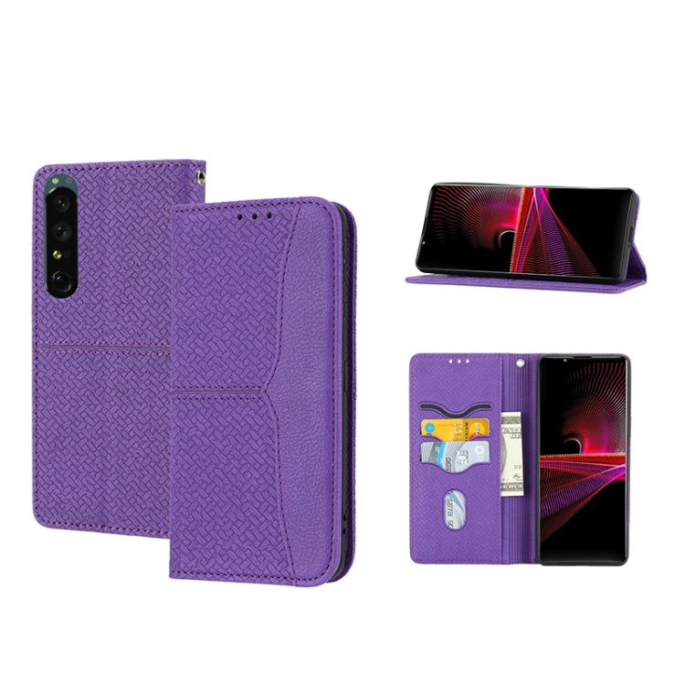 Woven Texture Stitching Magnetic PU Leather Phone Case, For Google Pixel 7, For Nokia G21 / G11, For Google Pixel 7 Pro, For Kyocera Android One S9 / Digno Sanga Edition, For Samsung Galaxy M23 / F23 5G Japanese Version, For OPPO Realme C31 4G Global��...