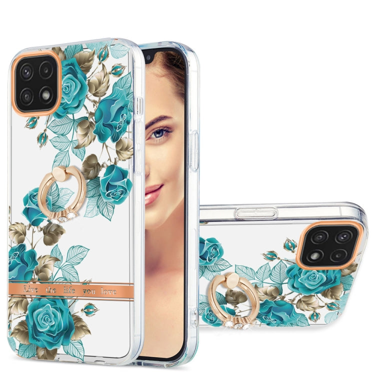 Ring IMD Flowers TPU Phone Case