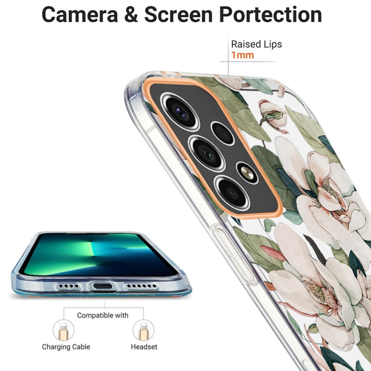 Ring IMD Flowers TPU Phone Case