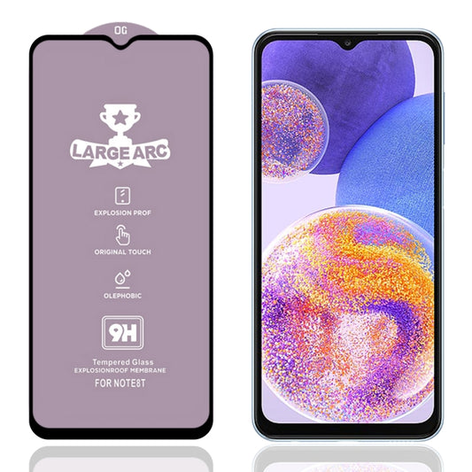 9H HD Alumina Tempered Glass Film, For OPPO Realme 5 / Samsung Galaxy A23(1 PC)