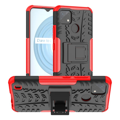 Tire Texture TPU + PC Phone Case with Holder, For OPPO Realme C21Y, For Motorola Moto G22/E32, For OPPO Realme C35, For vivo Y75 / Y55 / T1 5G, For Samsung Galaxy M23 / F23 5G, For Nokia G21 4G