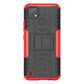 Tire Texture TPU + PC Phone Case with Holder, For OPPO Realme C21Y, For Motorola Moto G22/E32, For OPPO Realme C35, For vivo Y75 / Y55 / T1 5G, For Samsung Galaxy M23 / F23 5G, For Nokia G21 4G