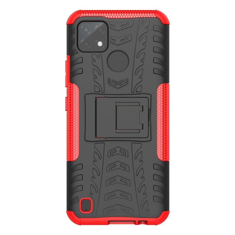 Tire Texture TPU + PC Phone Case with Holder, For OPPO Realme C21Y, For Motorola Moto G22/E32, For OPPO Realme C35, For vivo Y75 / Y55 / T1 5G, For Samsung Galaxy M23 / F23 5G, For Nokia G21 4G