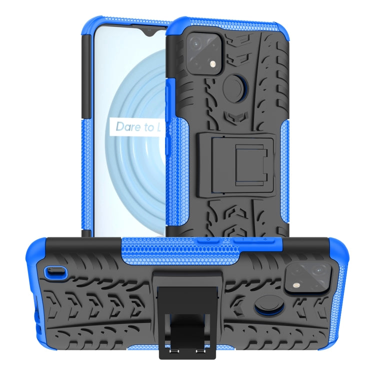 Tire Texture TPU + PC Phone Case with Holder, For OPPO Realme C21Y, For Motorola Moto G22/E32, For OPPO Realme C35, For vivo Y75 / Y55 / T1 5G, For Samsung Galaxy M23 / F23 5G, For Nokia G21 4G