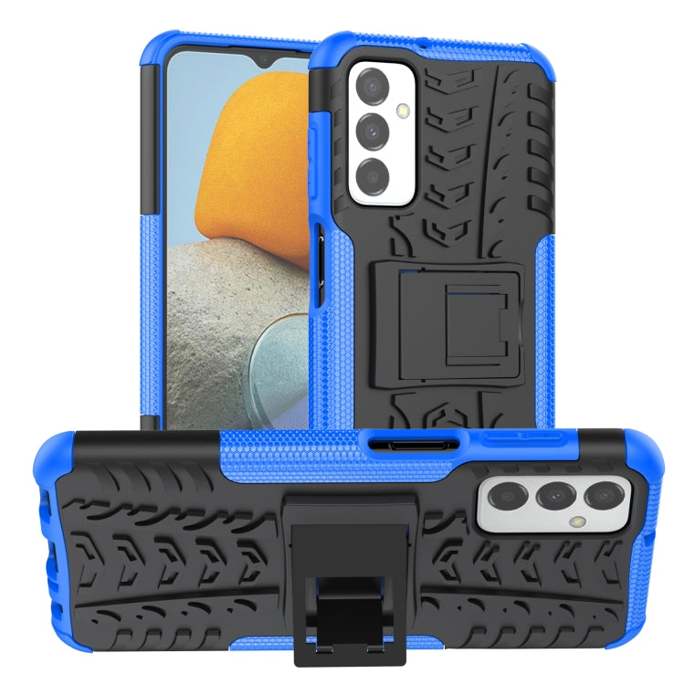 Tire Texture TPU + PC Phone Case with Holder, For OPPO Realme C21Y, For Motorola Moto G22/E32, For OPPO Realme C35, For vivo Y75 / Y55 / T1 5G, For Samsung Galaxy M23 / F23 5G, For Nokia G21 4G