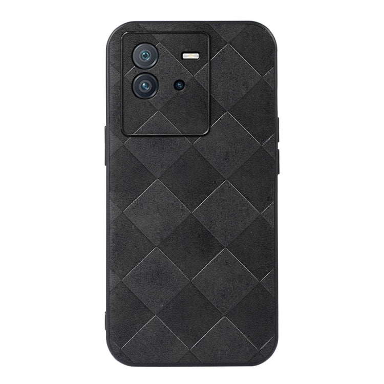 Weave Plaid PU Phone Case