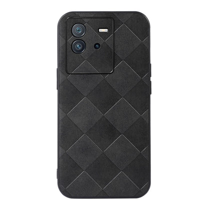 Weave Plaid PU Phone Case