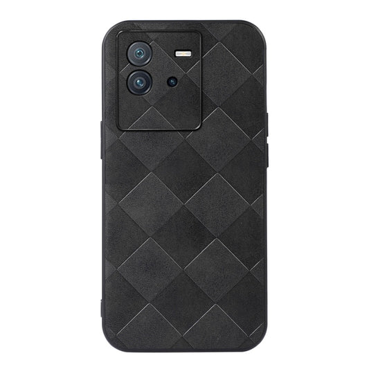 Weave Plaid PU Phone Case