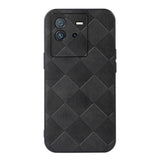 Weave Plaid PU Phone Case
