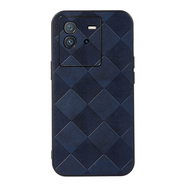 Weave Plaid PU Phone Case