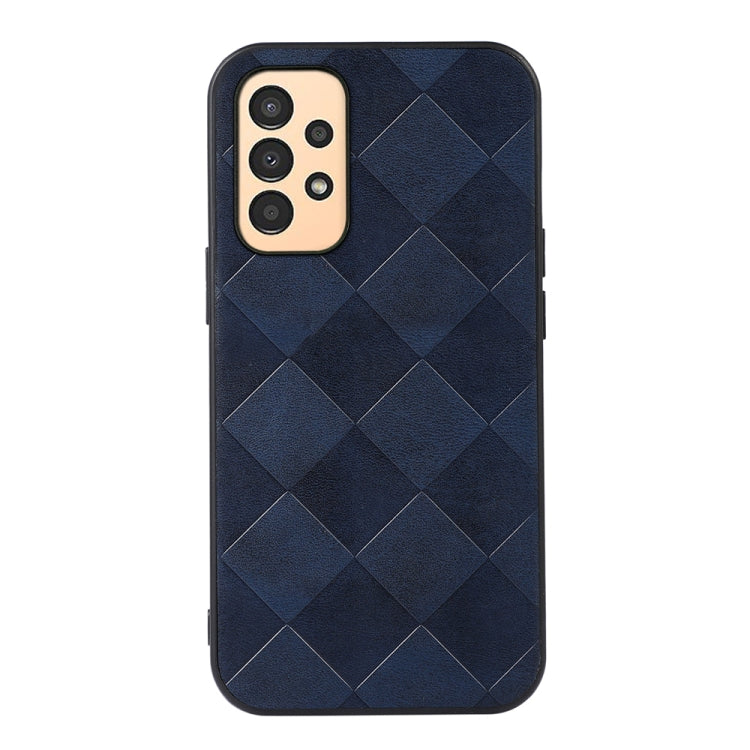 Weave Plaid PU Phone Case