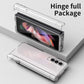 360 Full Body Hinge Flip Phone Case with Pen Slot, For Samsung Galaxy Z Fold3 5G with Pen Slot