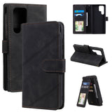Skin Feel Card Slot Leather Phone Case, For Samsung Galaxy S22 Ultra 5G, For Samsung Galaxy S22 5G, For Samsung Galaxy S22+ 5G