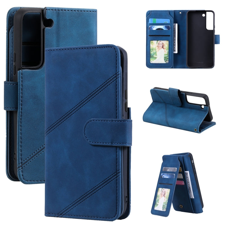 Skin Feel Card Slot Leather Phone Case, For Samsung Galaxy S22 Ultra 5G, For Samsung Galaxy S22 5G, For Samsung Galaxy S22+ 5G