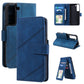 Skin Feel Card Slot Leather Phone Case, For Samsung Galaxy S22 Ultra 5G, For Samsung Galaxy S22 5G, For Samsung Galaxy S22+ 5G