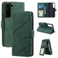 Skin Feel Card Slot Leather Phone Case, For Samsung Galaxy S22 Ultra 5G, For Samsung Galaxy S22 5G, For Samsung Galaxy S22+ 5G