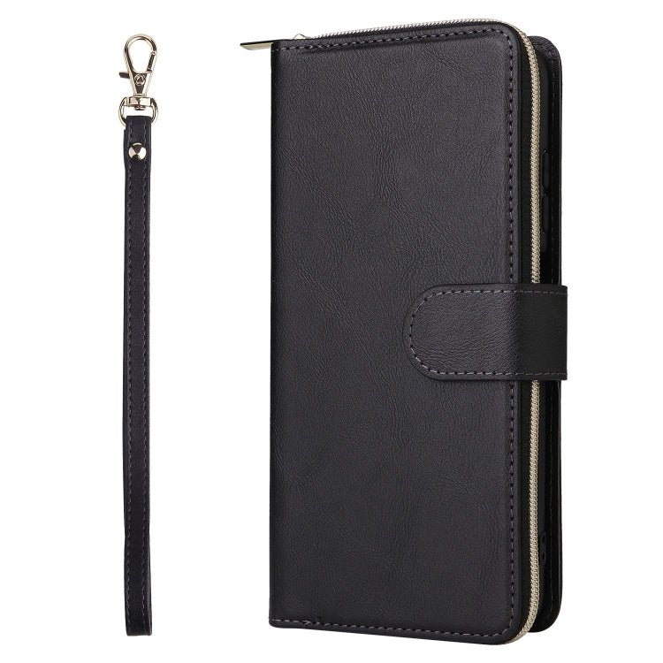 9 Card Slots Zipper Wallet Bag Leather Phone Case, For Samsung Galaxy A03s EU Version, For Samsung Galaxy A13 5G, For Samsung Galaxy A33 5G, For Samsung Galaxy A53 5G, For Samsung Galaxy S22+ 5G, For Samsung Galaxy S22 Ultra 5G, For Samsung Galaxy S22 5G