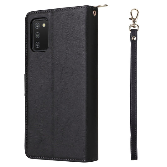 9 Card Slots Zipper Wallet Bag Leather Phone Case, For Samsung Galaxy A03s EU Version, For Samsung Galaxy A13 5G, For Samsung Galaxy A33 5G, For Samsung Galaxy A53 5G, For Samsung Galaxy S22+ 5G, For Samsung Galaxy S22 Ultra 5G, For Samsung Galaxy S22 5G