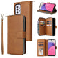 9 Card Slots Zipper Wallet Bag Leather Phone Case, For Samsung Galaxy A03s EU Version, For Samsung Galaxy A13 5G, For Samsung Galaxy A33 5G, For Samsung Galaxy A53 5G, For Samsung Galaxy S22+ 5G, For Samsung Galaxy S22 Ultra 5G, For Samsung Galaxy S22 5G