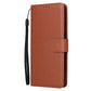 3 Card Slots Multifunctional Leather Phone Case, For OPPO A16, For Samsung Galaxy S22 5G, For Samsung Galaxy S22 Ultra 5G, For Samsung Galaxy S22+ 5G