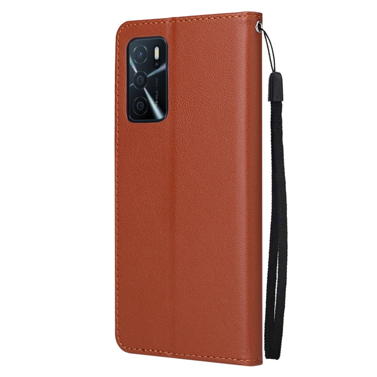 3 Card Slots Multifunctional Leather Phone Case, For OPPO A16, For Samsung Galaxy S22 5G, For Samsung Galaxy S22 Ultra 5G, For Samsung Galaxy S22+ 5G