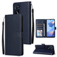 3 Card Slots Multifunctional Leather Phone Case, For OPPO A16, For Samsung Galaxy S22 5G, For Samsung Galaxy S22 Ultra 5G, For Samsung Galaxy S22+ 5G