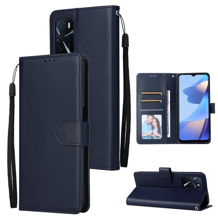 3 Card Slots Multifunctional Leather Phone Case, For OPPO A16, For Samsung Galaxy S22 5G, For Samsung Galaxy S22 Ultra 5G, For Samsung Galaxy S22+ 5G